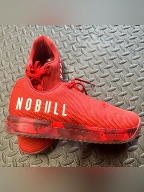Justin Medeiros Red Leader NOBULL trainers